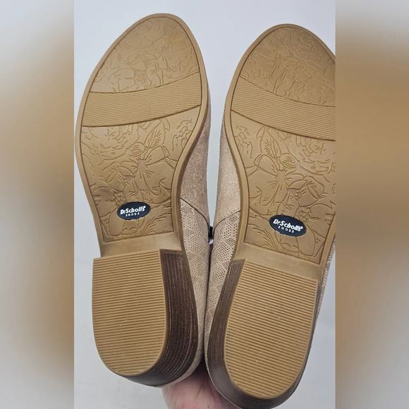 Dr. Scholls Brief Women's Faux Suede Tan Side Zip Memory Foam Ankle Boot Size 11 - Picture 8 of 14